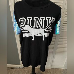 PINK Victoria's Secret Black Top